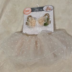Baby Fawn 0-12 months tutu and headband